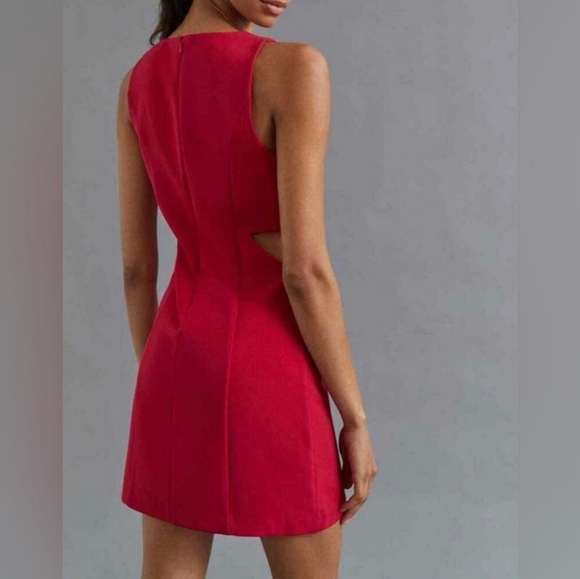 Anthropologie mara mara cut out shift mini dress size medium - Picture 2 of 8